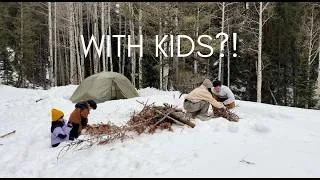 Thumbnail: We Took Our Kids Winter Backpacking… Was It Worth It?