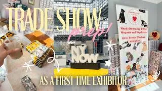 Thumbnail: Let's Prepare for My First Trade Show! | Small Business Vlog ⭐