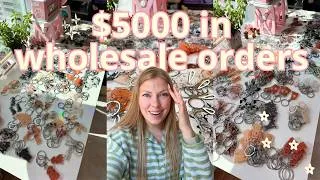 Thumbnail: Packing over $5000 in wholesale orders! | a busy week in the studio 📦