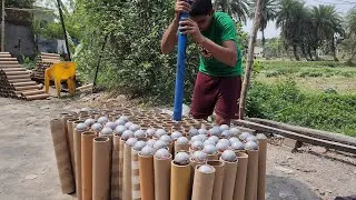 Thumbnail: Amazing Sky Shots Bomb Making Factory Process | Fireworks Manufacturing Complete Process