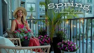 Thumbnail: Dreamy Balcony Garden Makeover for Spring | Cottage Gardening in a Small Space
