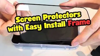 Thumbnail: UNBREAKcable Screen Protector Installation Frame | Full Demo + Review