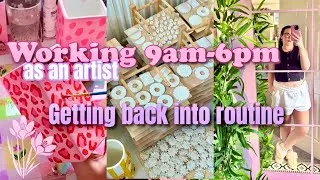 Thumbnail: WORK WITH ME 9am-6pm | getting back into routine