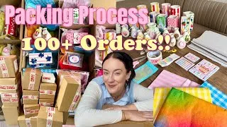 Thumbnail: Packing Process for 100+ Orders for my Small Business on Shopify!! °❀.࿔