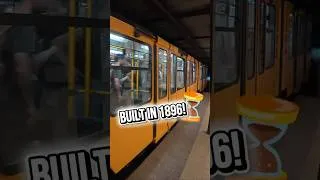 Thumbnail: Riding mainland Europe’s OLDEST subway! 🤯 (Budapest M1)