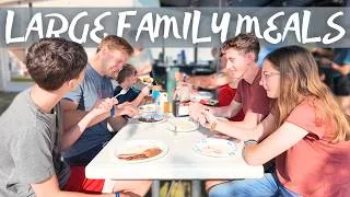 Thumbnail: Large Family Vacation Meals! A week of meals for our large family vacation