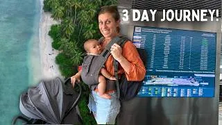 Thumbnail: Solo Travel With My 5 Month Old From a Remote Island to Belgium