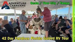 Thumbnail: Adventure Caravans Fabulous Florida Guided RV Tour | Ocala & Tampa | Days 7 thru 11 | EP373