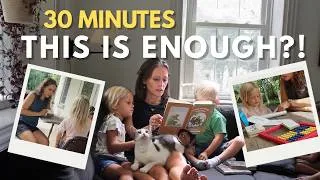 Thumbnail: How I Homeschool Kindergarten as a Mom of 10