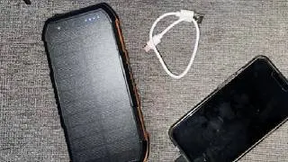Thumbnail: FCJZX Solar Power Bank 49800mAh, Portable Charger with Built in 4 Cables, 22 5W Fast Charging Solar