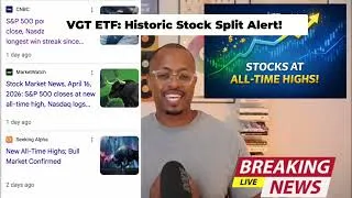 Thumbnail: Our Tech ETF Hits All-Time Highs & Unprecedented Stock Split!