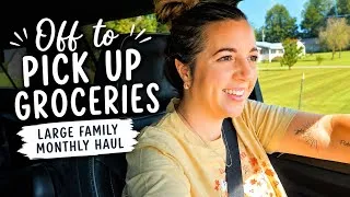 Thumbnail: Our Large Family Monthly Azure Standard Haul | August 2026