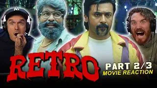Thumbnail: Retro (2025) MOVIE REACTION 2/3! | Suriya | Pooja Hegde | Karthik Subbaraj