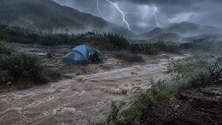 Thumbnail: I Survived a Night Beside a Raging River in Heavy Rain