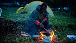 Thumbnail: SOLO CAMPING AND FISHING CATCH AND COOK