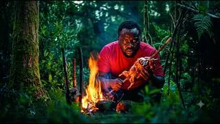Thumbnail: SOLO SURVIVAL CAMPING BUILDING BUSHCRAFT SHELTER IN THE FOREST , JUNGLE SURVIVAL NO FOOD NO WATER ,