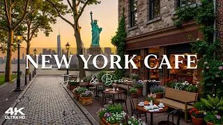 Thumbnail: Stress Relief with Smooth Bossa Nova Music ☕ Summer Morning Jazz at New York Cafe Ambience