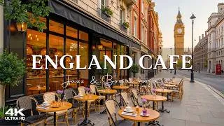 Thumbnail: Elegant England Cafe by Big Ben ☕ Soft Bossa Nova & Relaxing Jazz Music for Peaceful Day