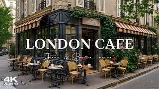 Thumbnail: Elegant London Cafe Ambience ☕ Relaxing Jazz & Happy Bossa Nova Music for Study, Work