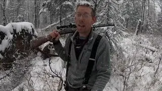 Thumbnail: Camping in a snowstorm with no tent and no sleeping bag. Surviving with nothing but determination. 
