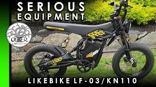 Thumbnail: SERIOUS EQUIPMENT! Likebike LF-03 (KN110) Assembly & Review | 2000W Electric Dirt Bike First Look