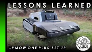 Thumbnail: Robot Lawn Mower Lessons Learned | Lymow One+ Setup & First Impressions | How To Base Station & RTK