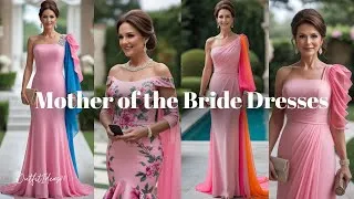 Thumbnail: Pink Color Stylish Mother of the Bride Dresses 2025