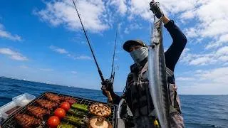 Thumbnail: Making Yakitori at Sea with Fish I Just Caught!