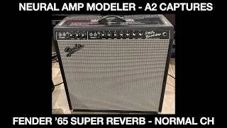 Thumbnail: Neural Amp Modeler - A2 - Fender '65 Super Reverb Normal Channel Example