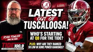 Thumbnail: Alabama Has Its QB1 — So Why Is The Tide Ranked THIS LOW?! 😳 ‖ Ryan Fowler