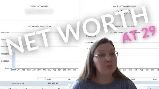 Thumbnail: Calculating My Net Worth at 29💸 | how much I have invested, saved and total debt