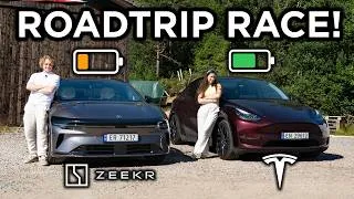 Thumbnail: Can The Zeekr 7GT Actually Beat A Tesla On A Long Drive?