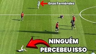 Thumbnail: Nobody noticed this during Enzo Fernández's red card in Spain vs. Argentina