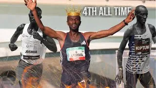 Thumbnail: Nearly WR at the Valencia Marathon - Lemma Sisay