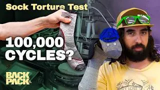 Thumbnail: We Lab Tested Hiking Socks to Destruction (100,000 Cycles)