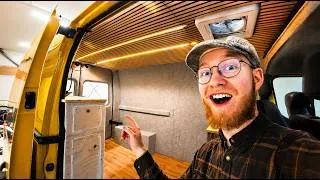 Thumbnail: This Van Transformed to a HOME! - DIY Camper Build EP3