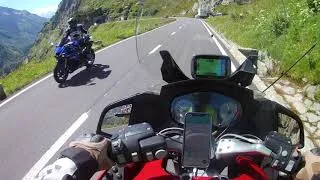 Thumbnail: Riding down the Susten Pass (Switzerland) on a BMW R1200RT