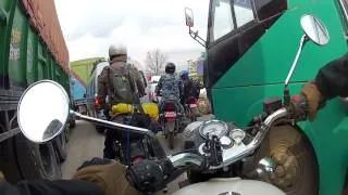 Thumbnail: Kathmandu traffic on a Royal Enfield