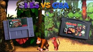 Thumbnail: Donkey Kong Country: SNES vs GBA