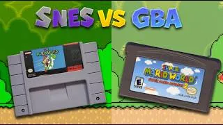 Thumbnail: Super Mario World: Super Nintendo vs Game Boy Advance