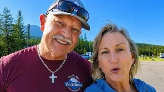 Thumbnail: The Border Surprise We Didn't Expect // RVing From Glacier To Canada //Best RV Park in Glacier