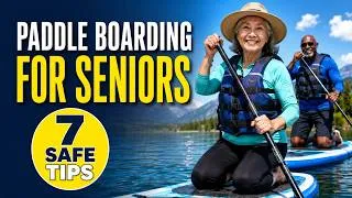 Thumbnail: Paddle Boarding for Seniors & Elderly Beginners: 7 Safe SUP Tips