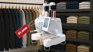 Thumbnail: I Spent $5,000 on an Embroidery Machine | Clothing Brand From Home