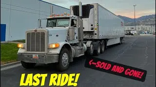 Thumbnail: Last ride in Pete 388 with reefer! Lowboy RGN update 