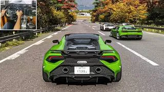 Thumbnail: Lamborghini Huracán Tecnica VS Supercars - Forza Horizon 6 | Thrustmaster T300RS Gameplay