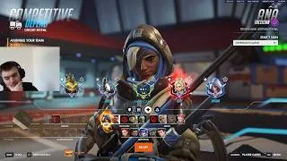 Thumbnail: Dafran's Ana INSANE | Overwatch Season 4 TOP 500