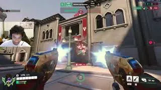 Thumbnail: Sugarfree CRAZY TRACER Overwatch SEASON 4 TOP 500 Gameplay