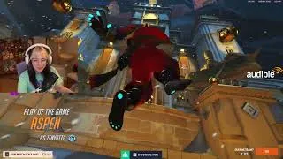 Thumbnail: POTG | Aspen Zenyatta + LIFEWEAVER Gameplay - Overwatch Season 4 Top 500
