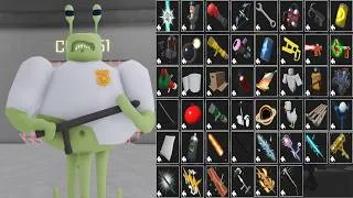 Thumbnail: BARRY'S PRISON RUN! (OBBY) Alien Base - All Items & All Morphs Unlocked: Barry, Ani Tron, Papa Pizza