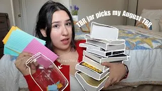 Thumbnail: TBR jar picks my August TBR 📚🫙| Making a TBR Jar  